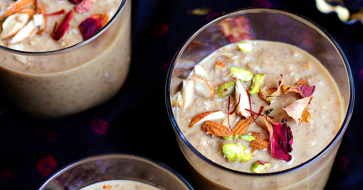 Brown Rice Porridge with Raisins Vaya Hita Holistic Health Coach